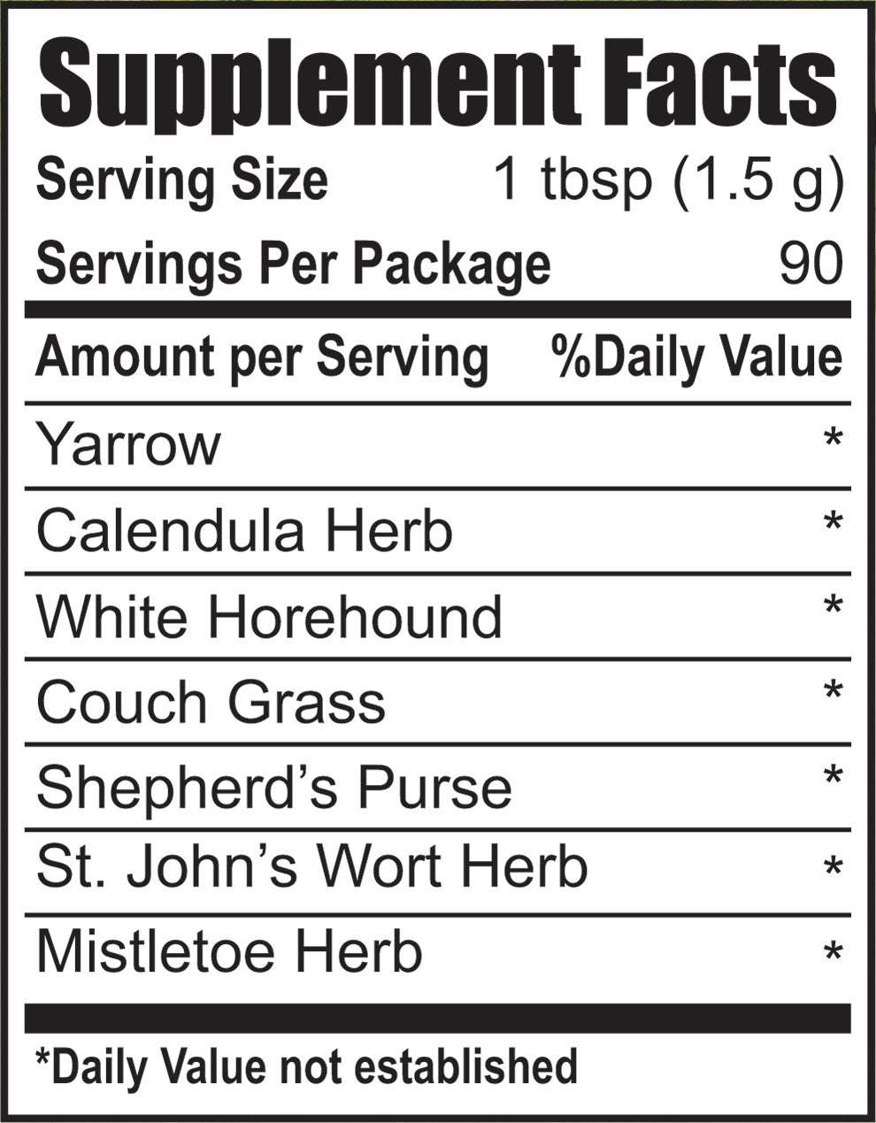 Ovary Support C Tea