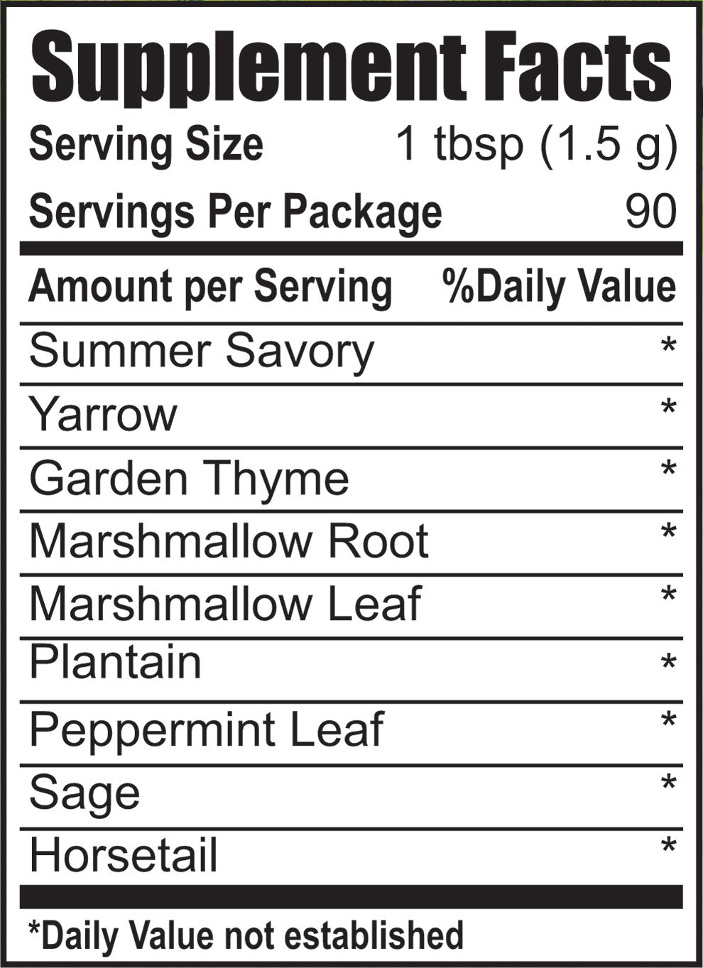 Sinus Support Tea